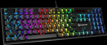 Tastierë A4Tech Bloody B820R, LK Optic Red, CZ, e zezë