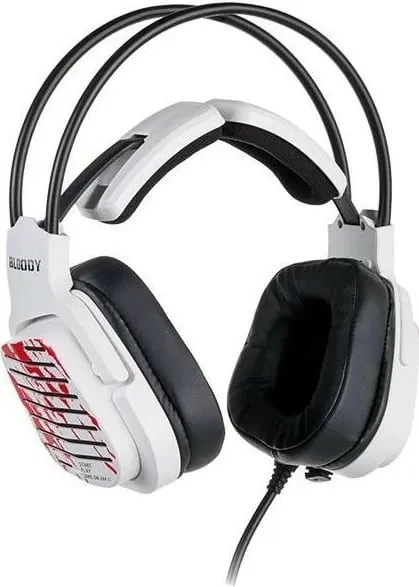 Kufje gaming A4Tech Bloody G565 Energy, virtual 7.1, USB, të bardha - 4