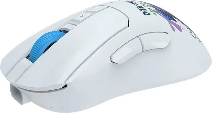 Maus gaming A4Tech Bloody R73 ULTRA DUO Nyx Mirage, pa tela, RGB, i bardhë - 1