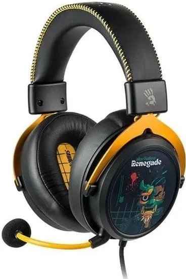 Kufje A4Tech Bloody M595, USB, 7.1 virtual, mikrofon AI-ENC, të zeza - 6