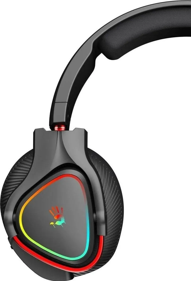 Kufje A4Tech Bloody MR710, Bluetooth 5.3, 2.4G, USB-C, 7.1 virtual, të zeza - 3