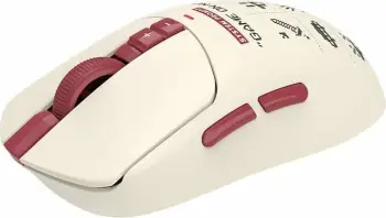 Maus A4-Tech Bloody R72 ULTRA DUO Pixels Red, wireless, RGB, i bardhë