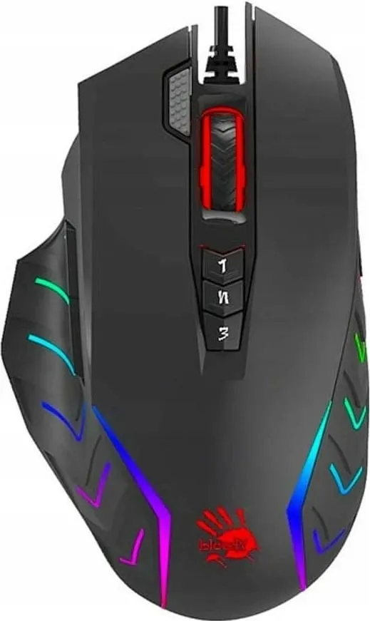 Maus A4-Tech Bloody J95S, RGB, 8000 DPI, i zi - 2