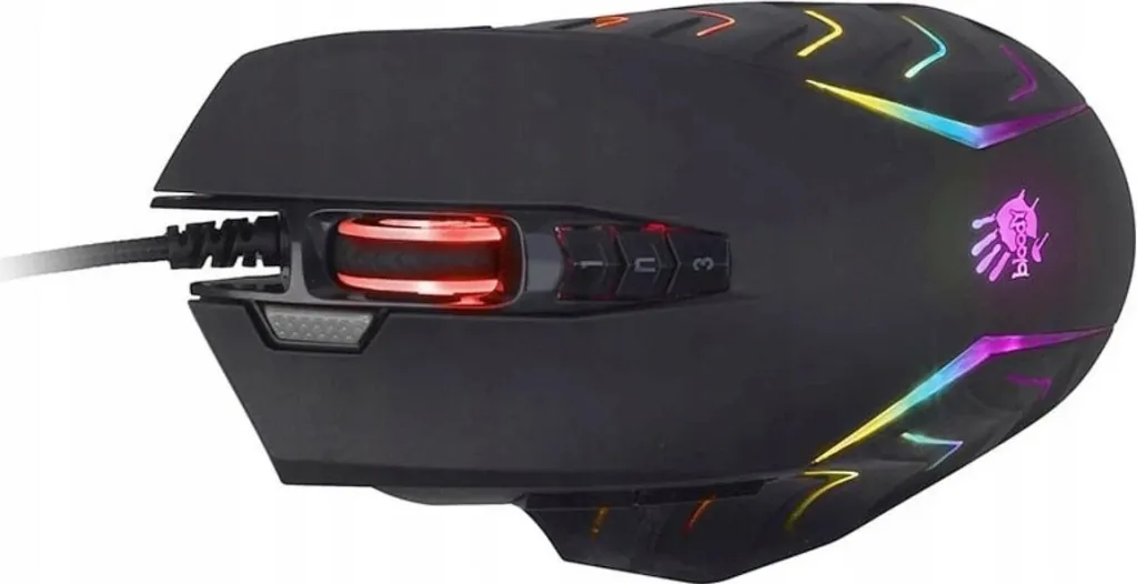 Maus A4-Tech Bloody J95S, RGB, 8000 DPI, i zi - 4