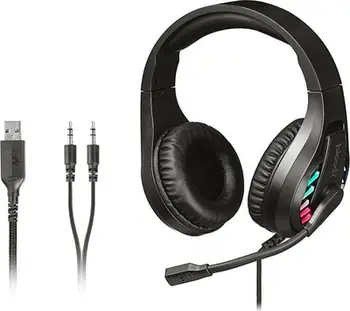 Kufje gaming A4Tech Bloody G230P, stereo, me mikrofon, të zeza