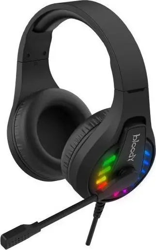 Kufje gaming A4Tech Bloody G230, 7.1 USB, me dritë, të zeza