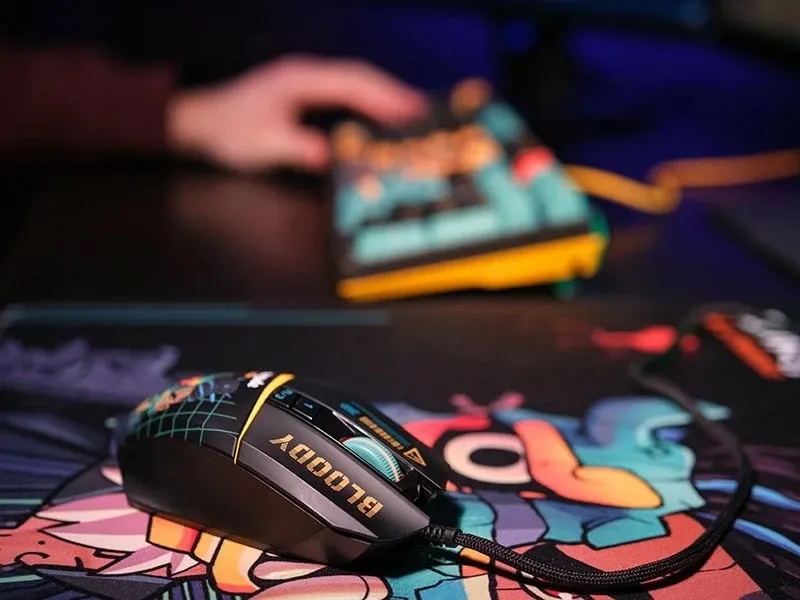 Mauspad A4-Tech Bloody BP45 RENEGADE, 450x400x5 mm, Midnight - 4