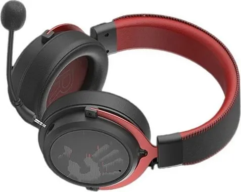 Kufje wireless A4-Tech Bloody MR590, 7.1 virtual, mikrofon AI-ENC, e zezë e kuqe - 4