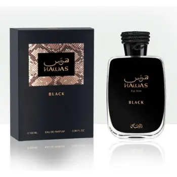 Eau De Parfum Rasasi Hawas Black, 100 ml