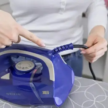Hekur me avull MPM MZE-24/G, 3000 W, pllaka qeramike, Blu