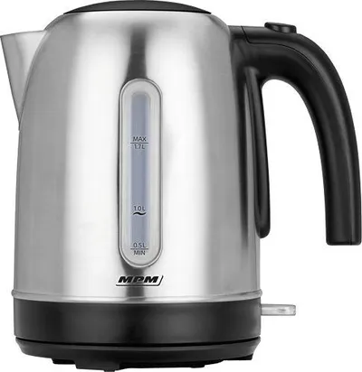 Ibrik elektrik MPM MCZ-102 M, 1.7 L, i argjendtë - 1