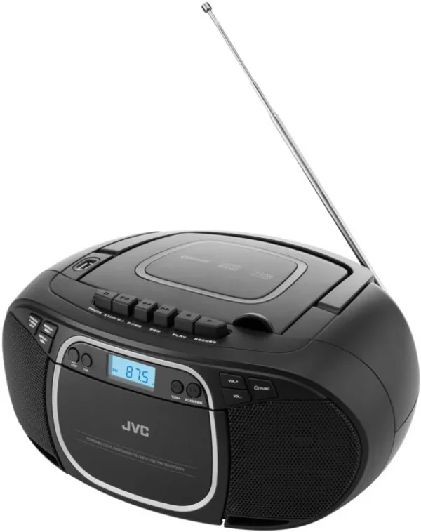 Radio JVC RC-E451B, e zezë - 3