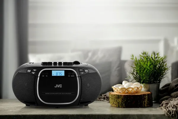 Radio JVC RC-E451B, e zezë - 10