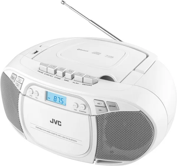 Radio JVC RC-E451W, e bardhë - 4