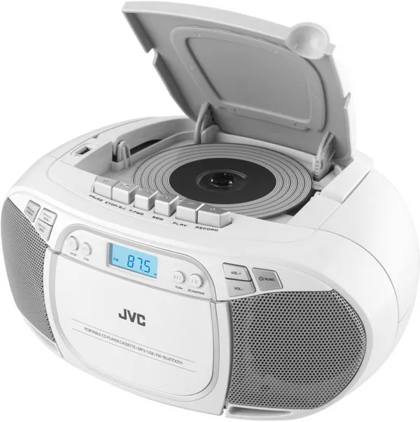 Radio JVC RC-E451W, e bardhë - 6