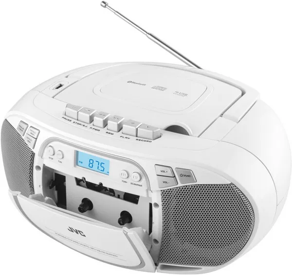 Radio JVC RC-E451W, e bardhë - 7