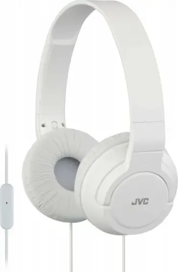 Kufje JVC HA-SR185, me kabllo, të bardha