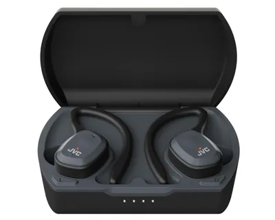Dëgjuese JVC HA-ET45T-B, Wireless, të zeza - 1