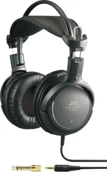 Kufje JVC HA-RX900, me kabllo, 50mm, për muzikë, e zezë