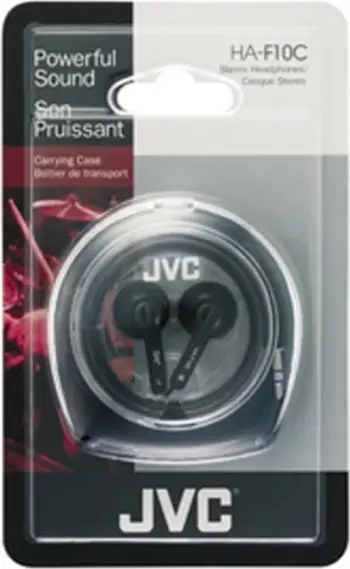Kufje JVC HA-F10C, të zeza