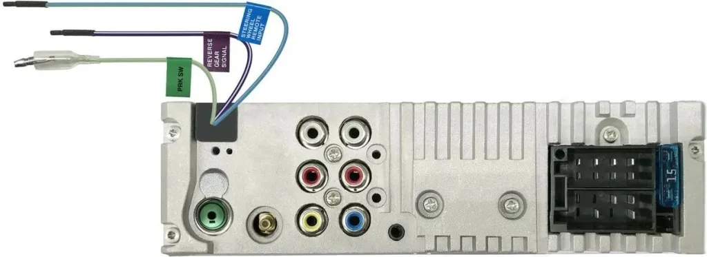 Radio veture JVC KD-X561DBT, Bluetooth, USB, ekran 3", e zezë/kaltër - 5
