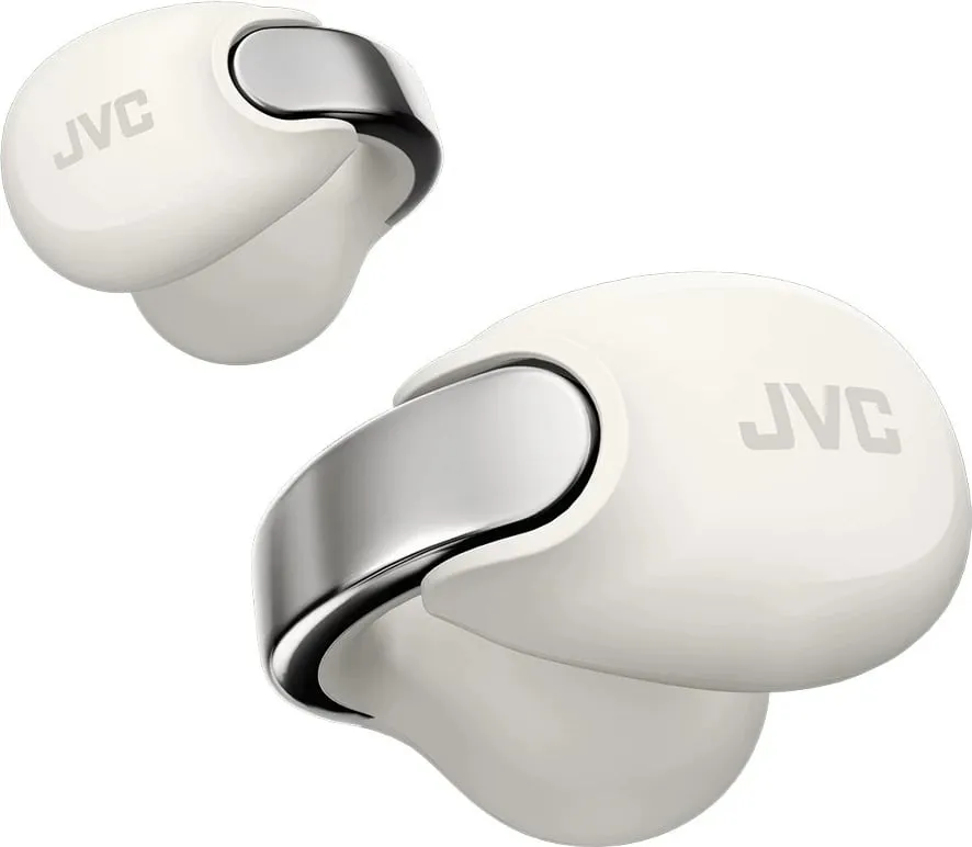 Kufje JVC HA-NP1TW, TWS earcuff, open-back, të bardha - 1