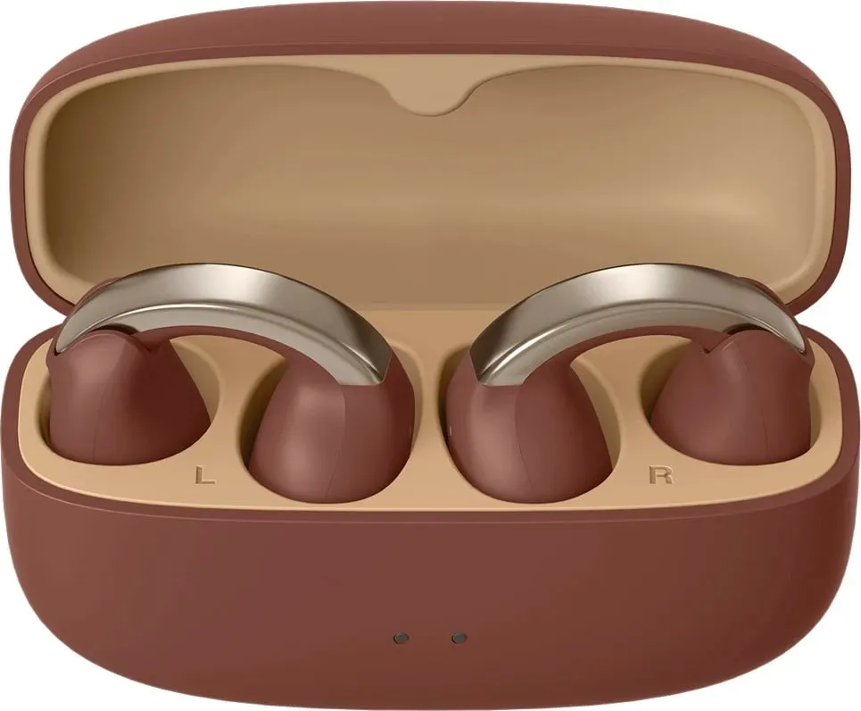 Kufje JVC HA-NP1TTU TWS earcuff, open-back, burgundy - 4