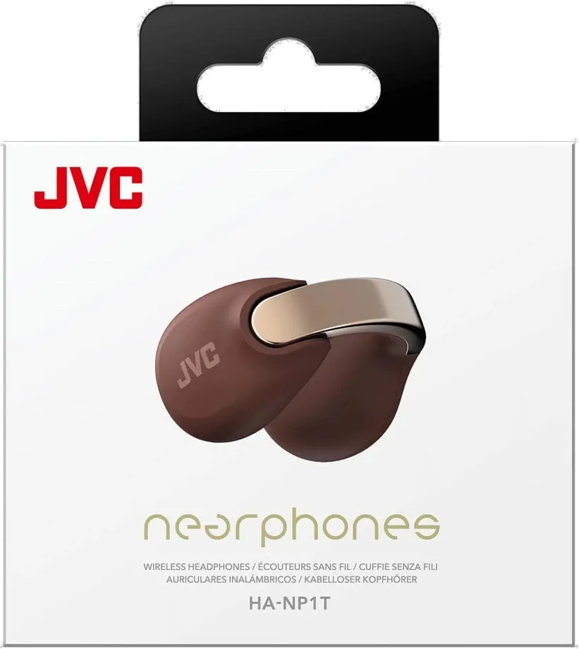 Kufje JVC HA-NP1TTU TWS earcuff, open-back, burgundy - 6