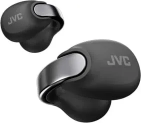 Kufje TWS JVC HA-NP1TBU, earcuff, open-back, të zeza - 1