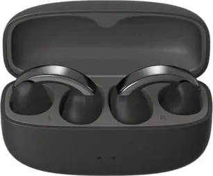 Kufje TWS JVC HA-NP1TBU, earcuff, open-back, të zeza - 3