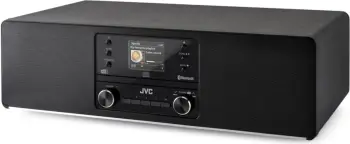 Mini tower audio JVC RD-E984B, Bluetooth 5.2, MP3, USB, TFT, e zezë