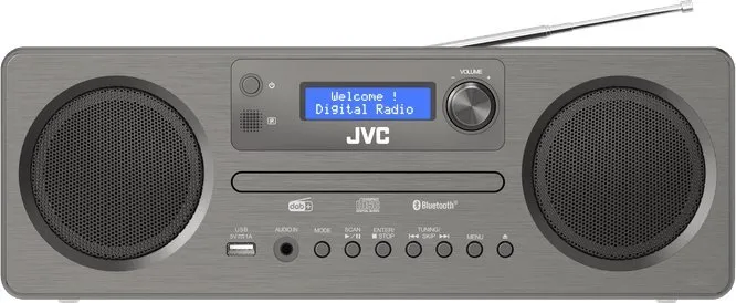 Radio CD player JVC RD-E861B-DAB, DAB+, Bluetooth, USB, i zi - 1