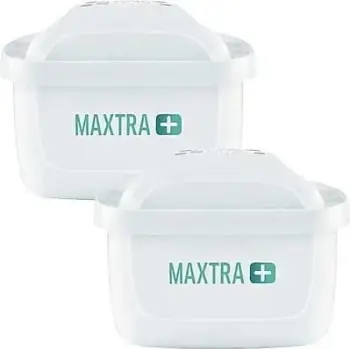 Ibrik filtruese uji BRITA Aluna 2.4L me 2 fishekë MAXTRA, Bardhë