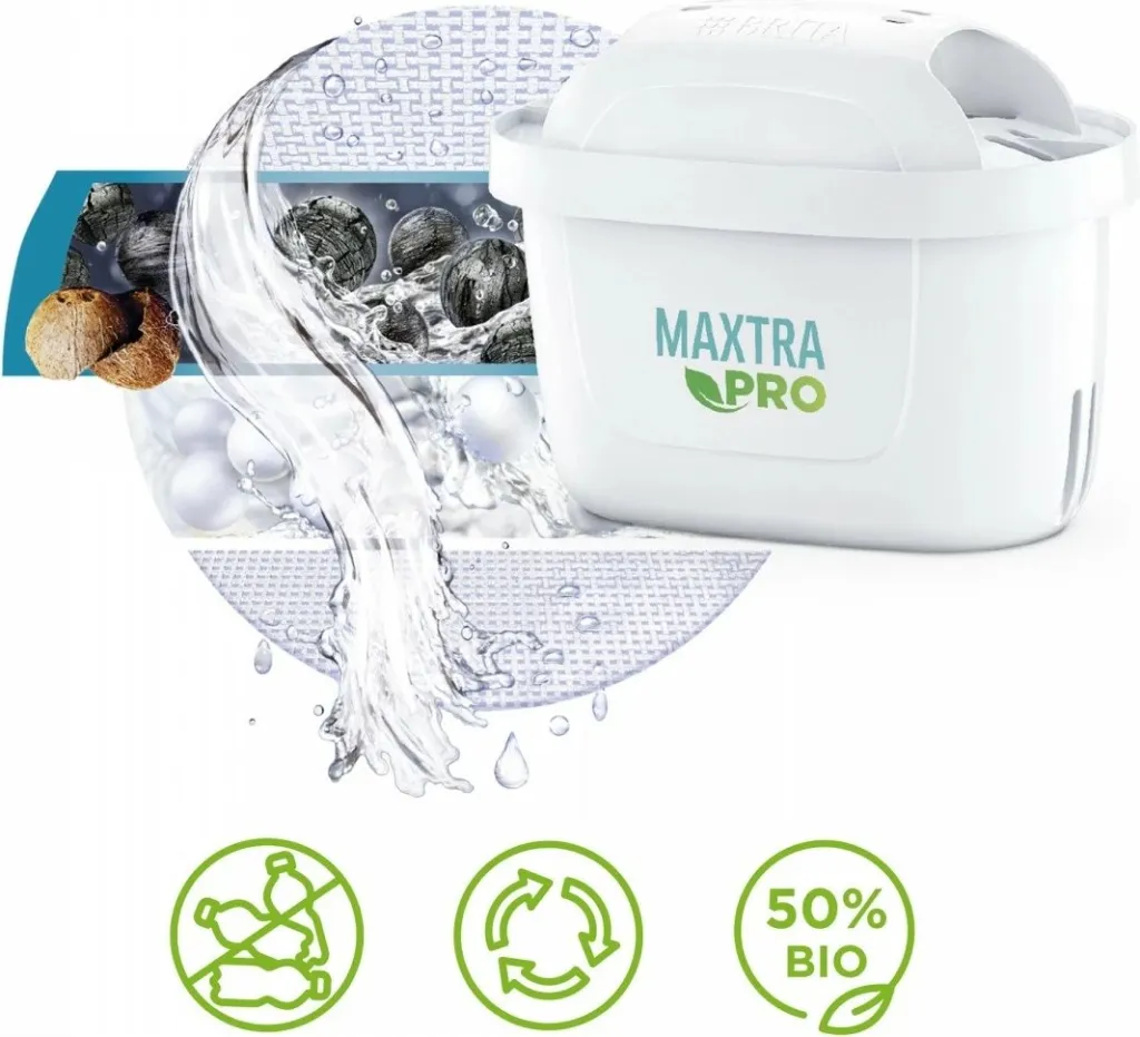 Filtër për ujë Brita Glass, 2.5L - 4
