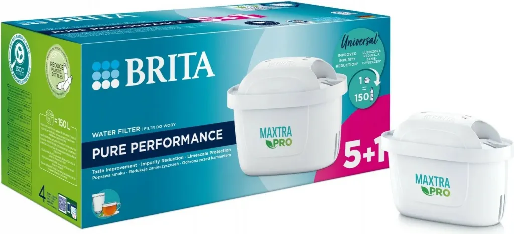 Filtrues uji Brita Maxtra+Pure Performance (6 copë) - 2