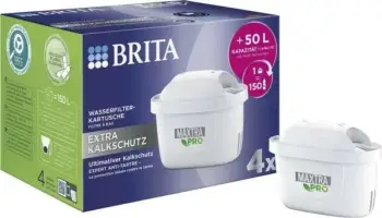 Filtër uji Brita Maxtra Pro Extra Limescale Protection, set 4 copë