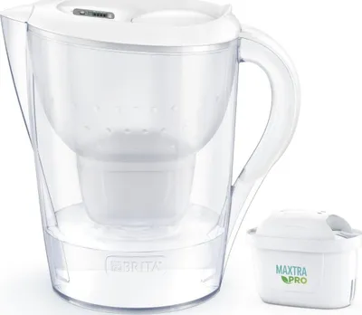 Ibrik me filtër Brita Marella XL MX Plus, i bardhë - 1