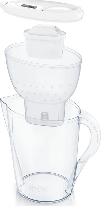Ibrik me filtër Brita Marella XL MX Plus, i bardhë - 4