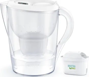 Ibrik me filtër Brita Marella XL MX Plus, i bardhë