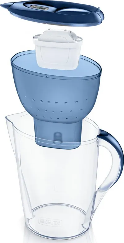 Ibrik me filtër Brita Marella XL MX Plus, i kaltër - 4