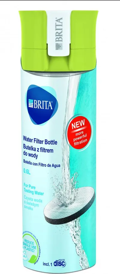 Shishe filtruese Brita Fill&Go Vital + 1 copë MicroDisc (0,6l; limon) - 4