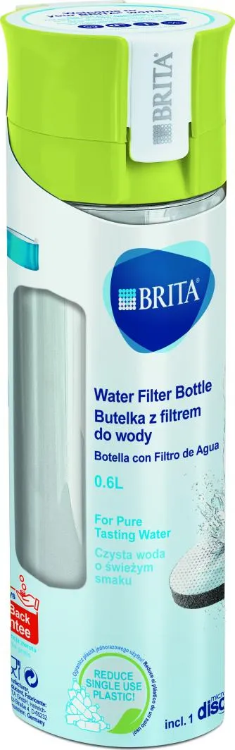 Shishe filtruese Brita Fill&Go Vital + 1 copë MicroDisc (0,6l; limon) - 5