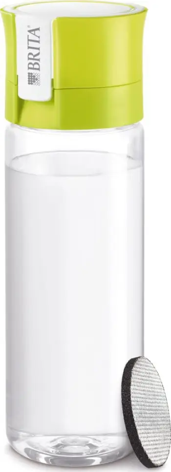 Shishe filtruese Brita Fill&Go Vital + 1 copë MicroDisc (0,6l; limon)