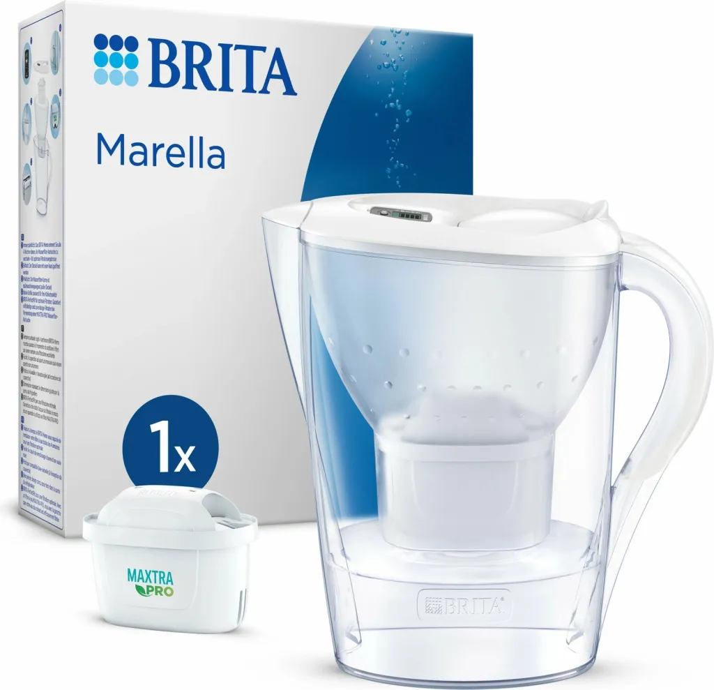 Filtër uji Brita Marella, 2.4L, plastikë, i bardhë - 1