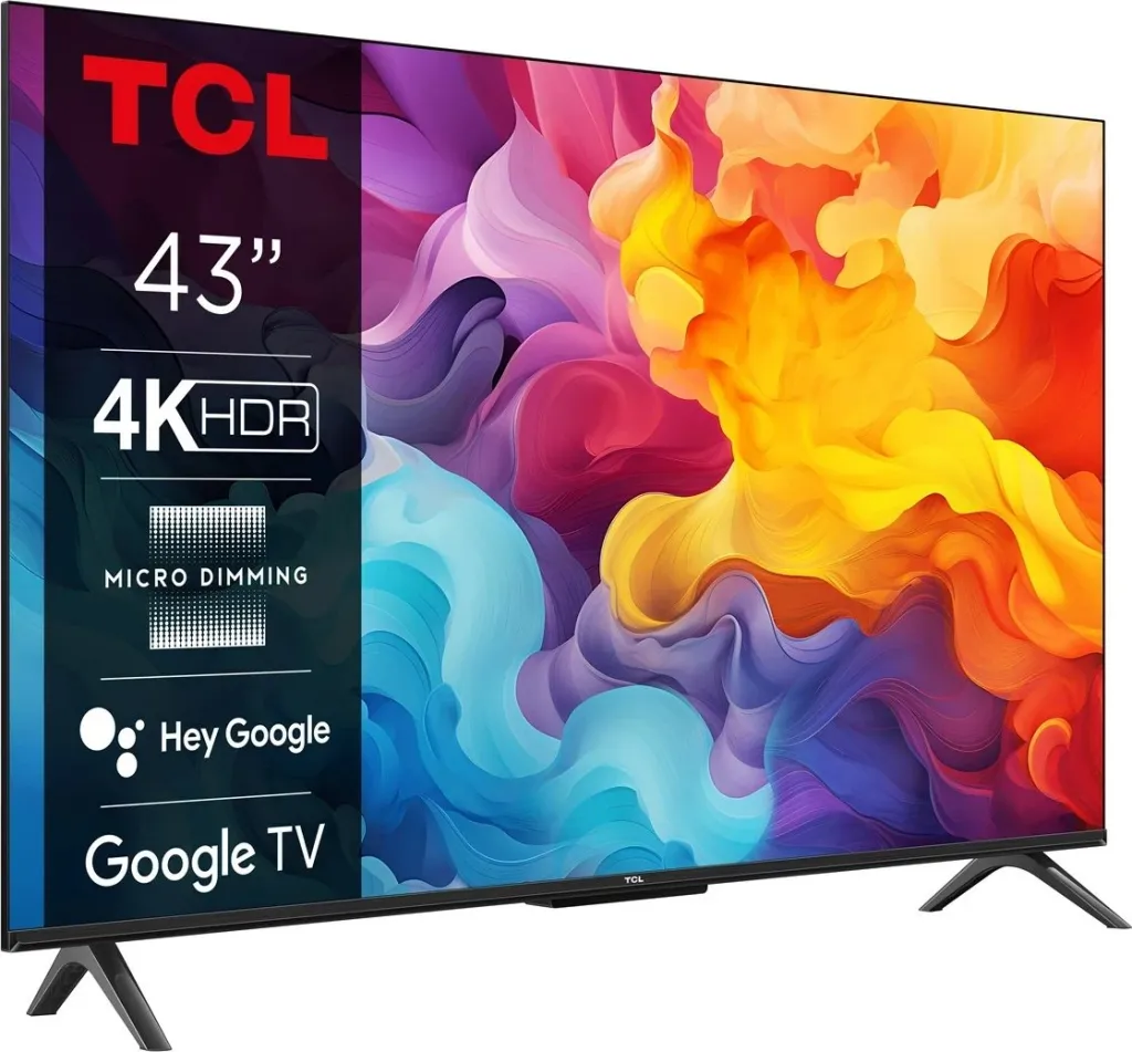 Televizor LED TCL 43P655, 43", 4K Ultra HD, Google TV, i zi - 4