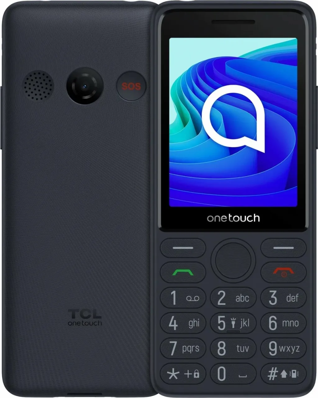 Celular TCL 4042S 4G Dual SIM, 128GB, gri - 1