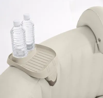Mbajtëse pijesh për pishinë Intex Spa (28500), bezhë - 1
