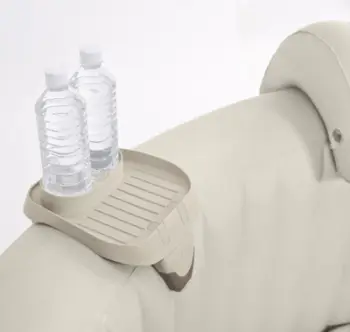 Mbajtëse pijesh për pishinë Intex Spa (28500), bezhë
