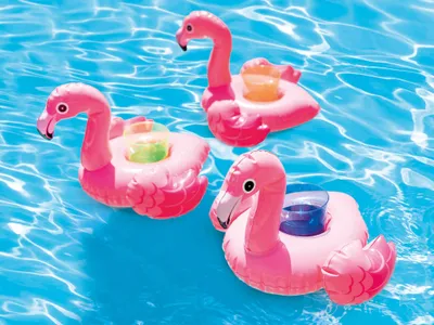 57500 FLAMINGO DRINK HOLDERS 28cmx25cmx20cm - 2