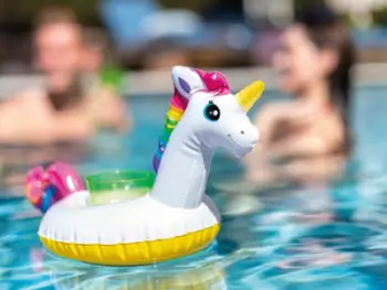 57506 UNICORN DRINK HOLDERS 38cmx17cmx20cm